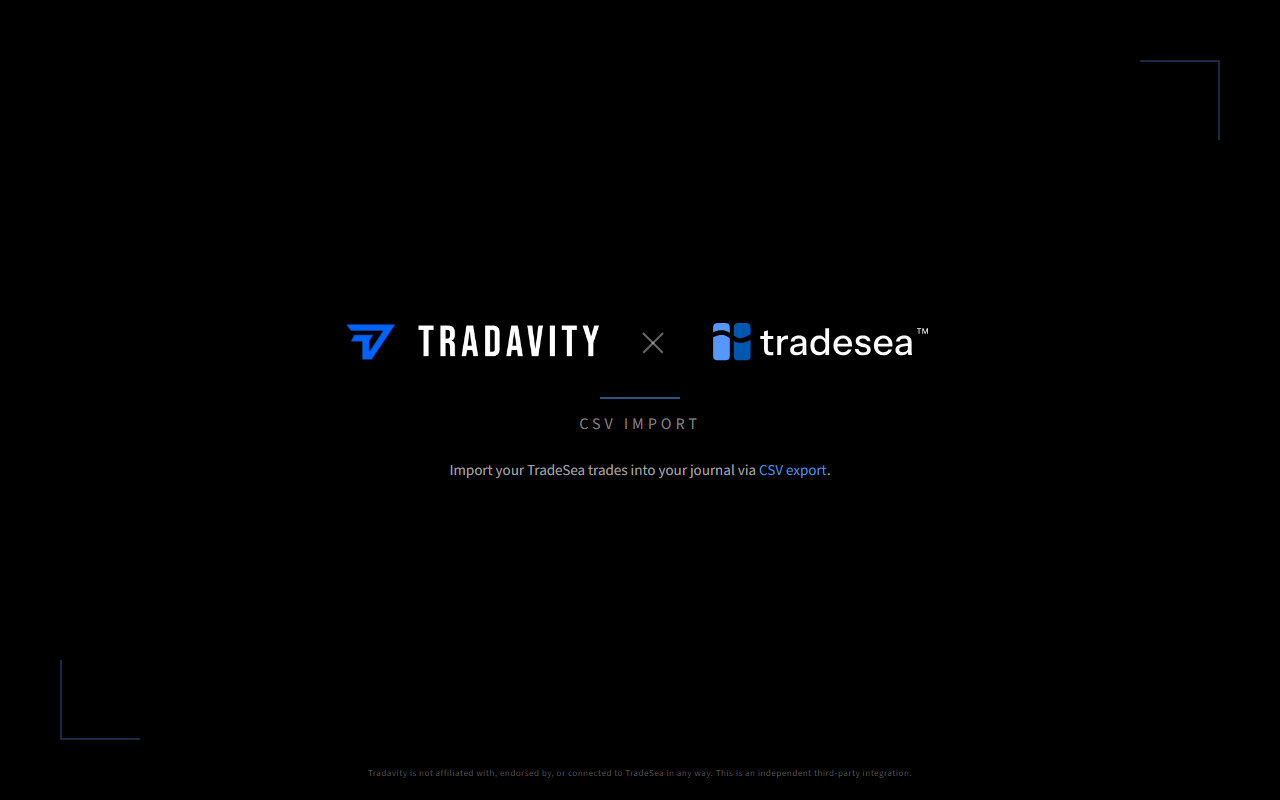Tradavity x TradeSea Integration